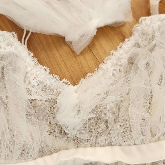 Victoria's Secret Bridal 3 Pc Lingerie Set - Picture 5 of 11